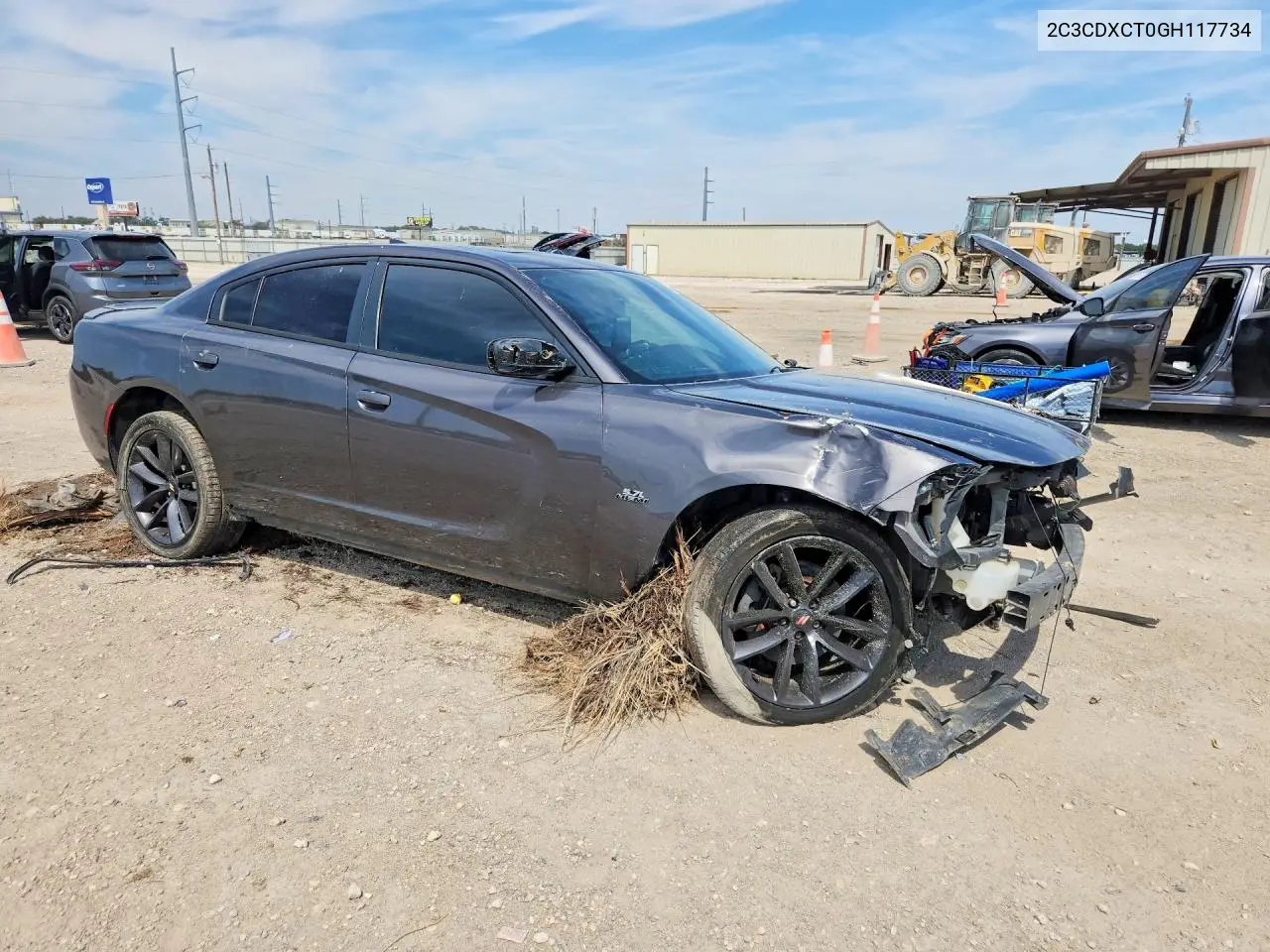 2018 DODGE CHARGER VIN 2C3CDXCT0GH117734 — фото 4