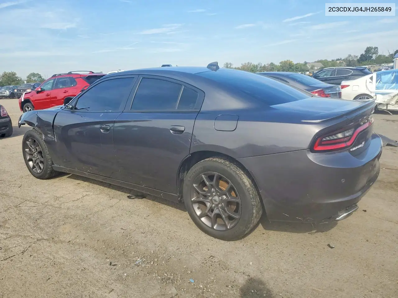 2018 DODGE CHARGER VIN 2C3CDXJG4JH265849 — фото 2