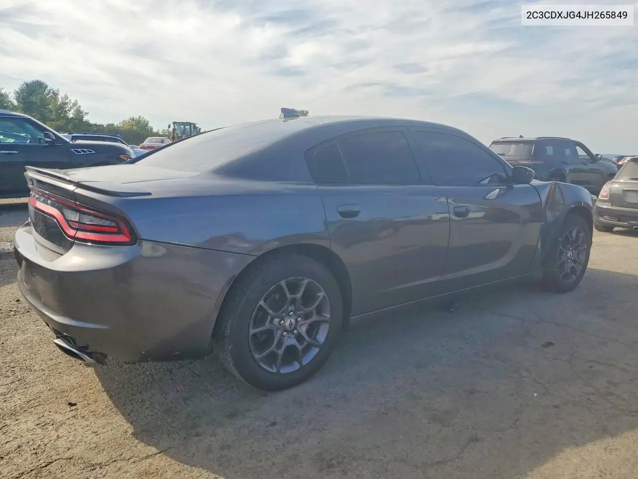 2018 DODGE CHARGER VIN 2C3CDXJG4JH265849 — фото 3