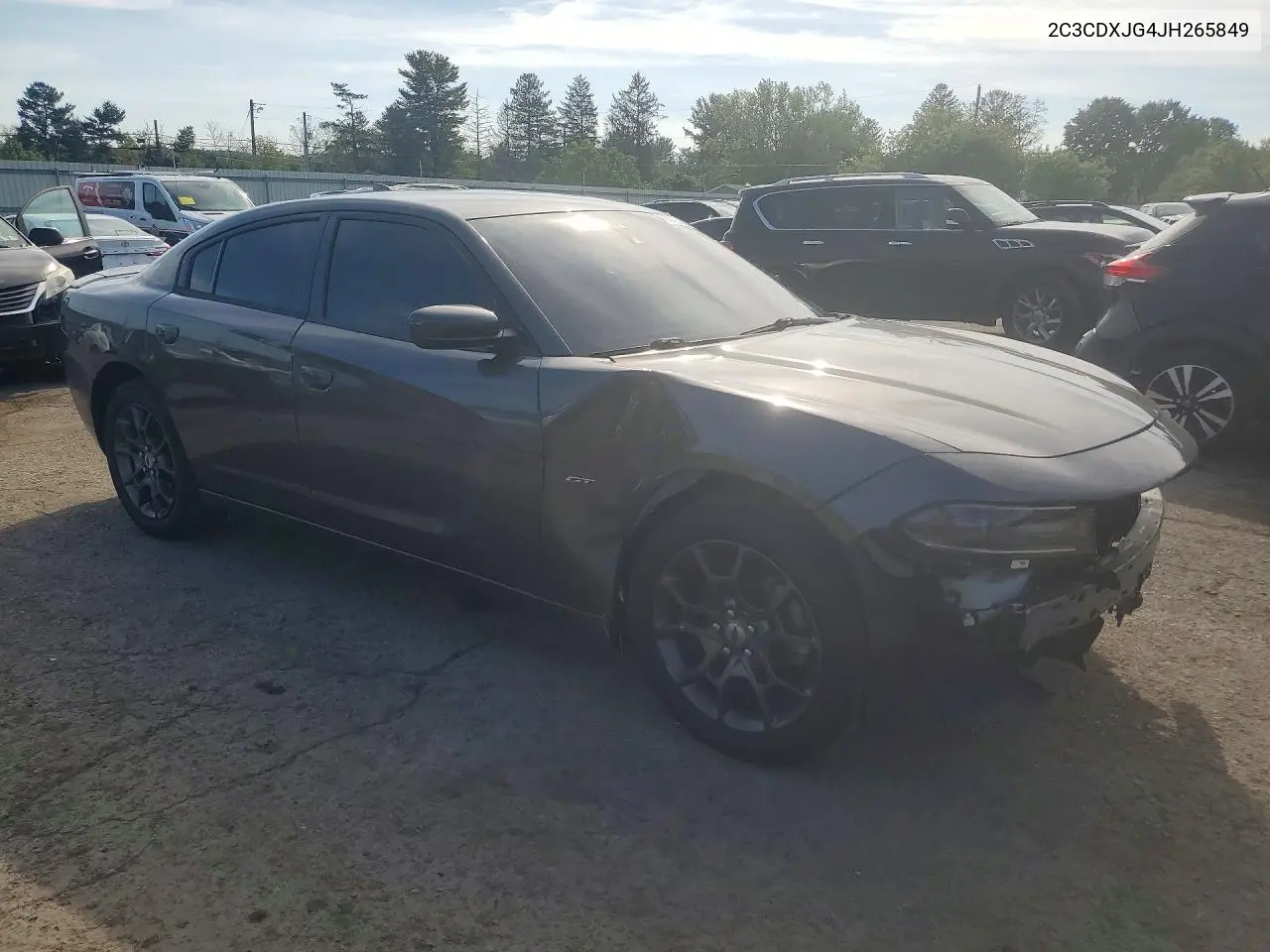 2018 DODGE CHARGER VIN 2C3CDXJG4JH265849 — фото 4
