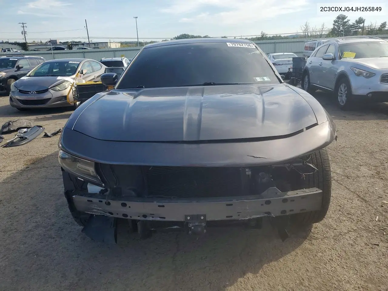 2018 DODGE CHARGER VIN 2C3CDXJG4JH265849 — фото 5