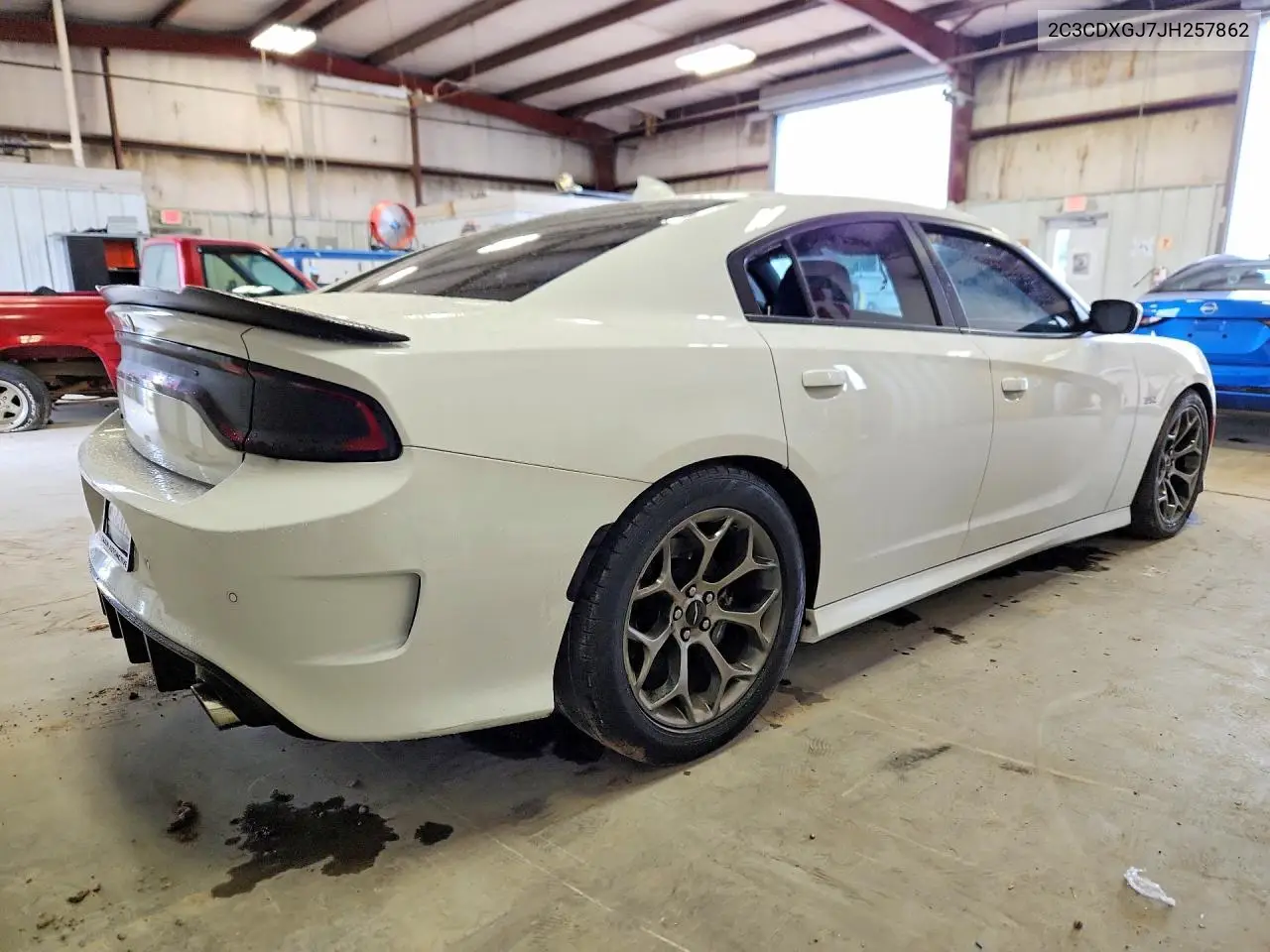 2018 DODGE CHARGER VIN 2C3CDXGJ7JH257862 — фото 3