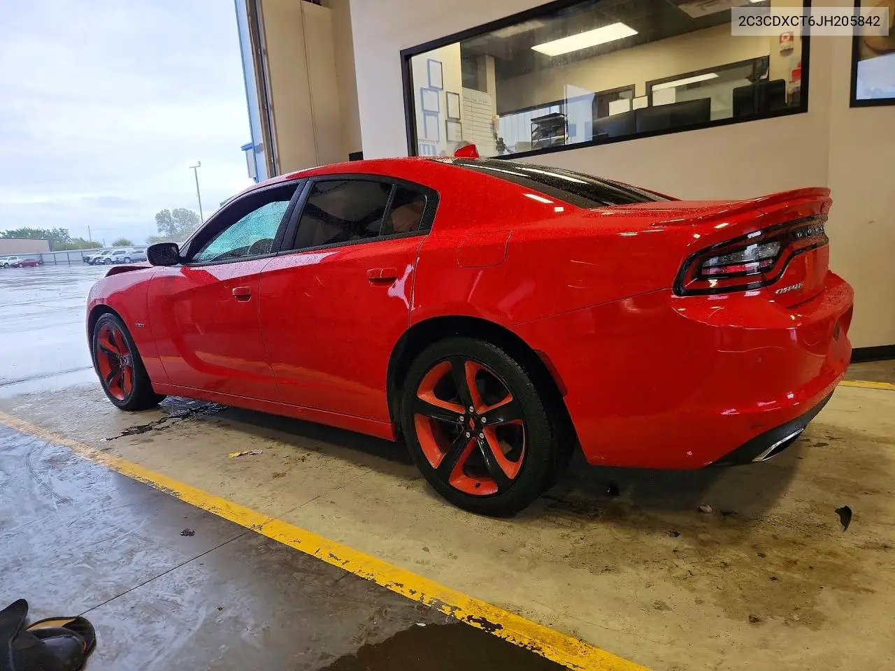 2018 DODGE CHARGER VIN 2C3CDXCT6JH205842 — фото 2