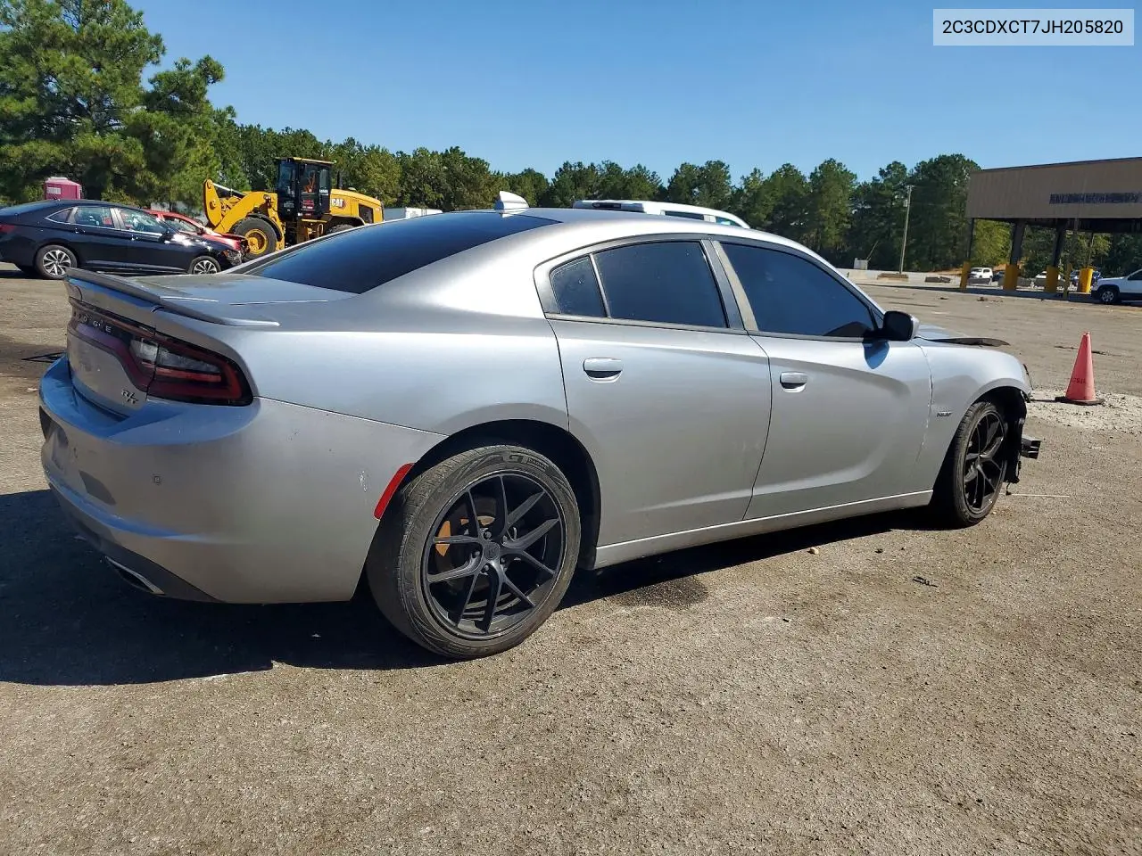 2018 DODGE CHARGER VIN 2C3CDXCT7JH205820 — фото 3