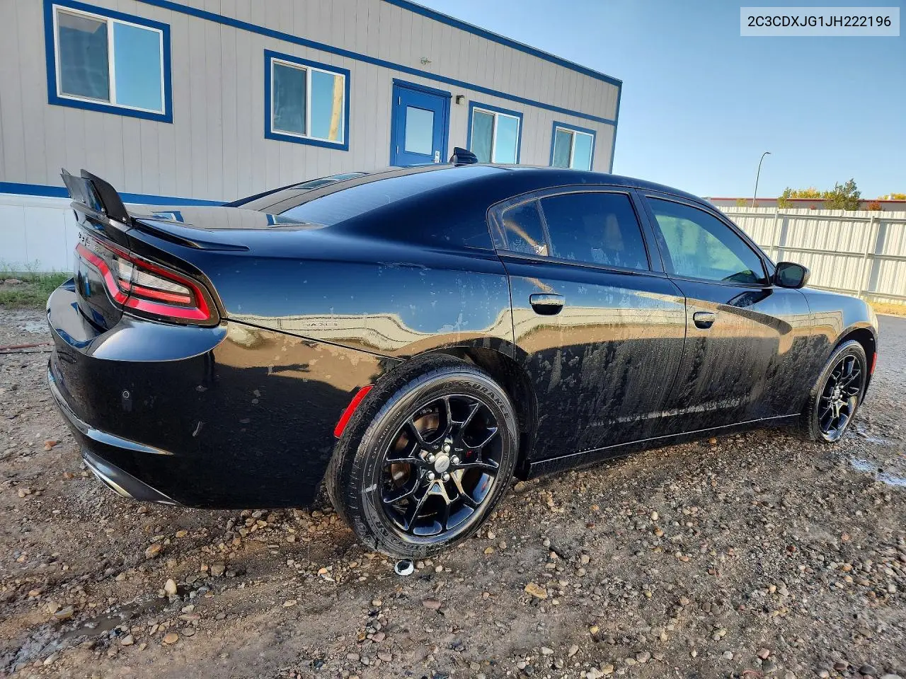 2018 DODGE CHARGER VIN 2C3CDXJG1JH222196 — фото 3