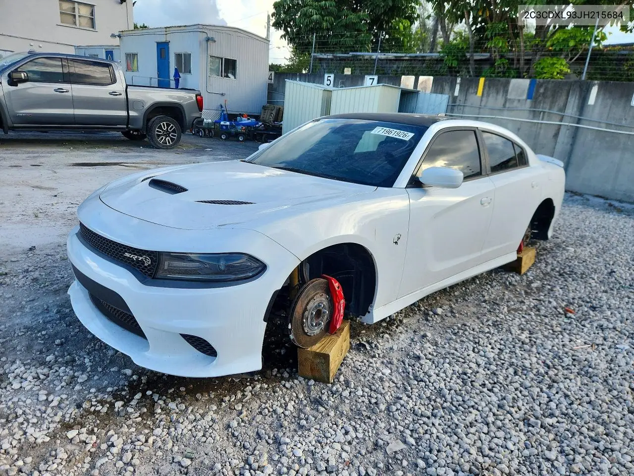 DODGE CHARGER 2018, VIN 2C3CDXL93JH215684