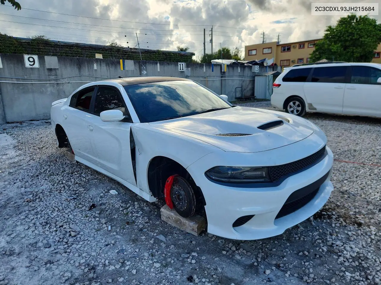 2018 DODGE CHARGER VIN 2C3CDXL93JH215684 — фото 4