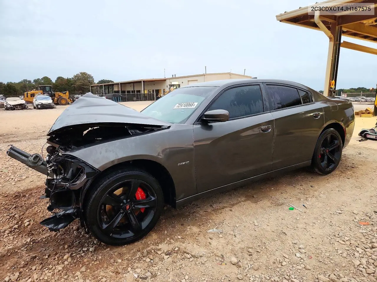 DODGE CHARGER 2018, VIN 2C3CDXCT4JH167575