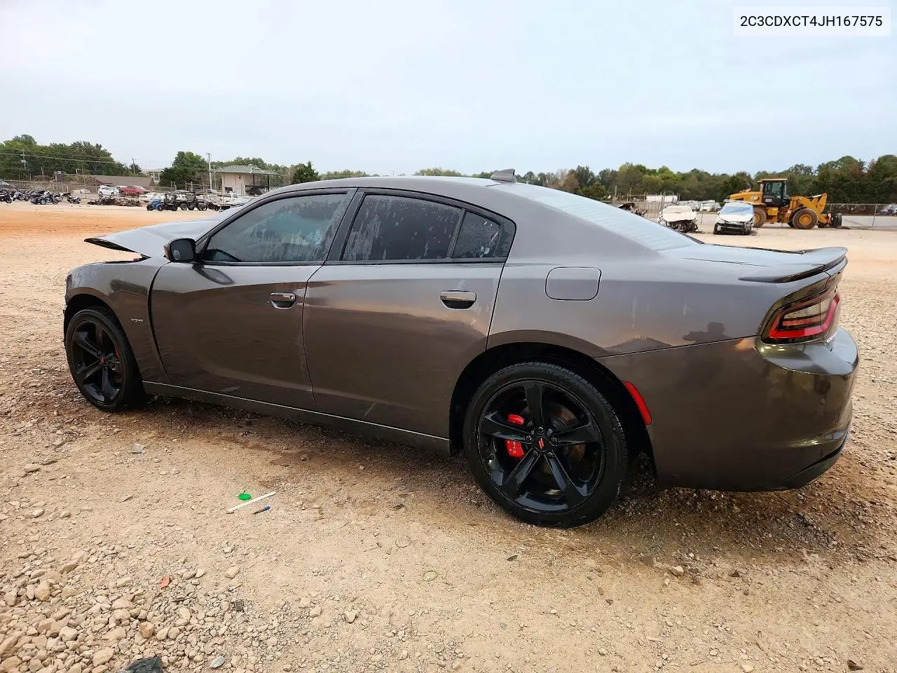 2018 DODGE CHARGER VIN 2C3CDXCT4JH167575 — фото 2