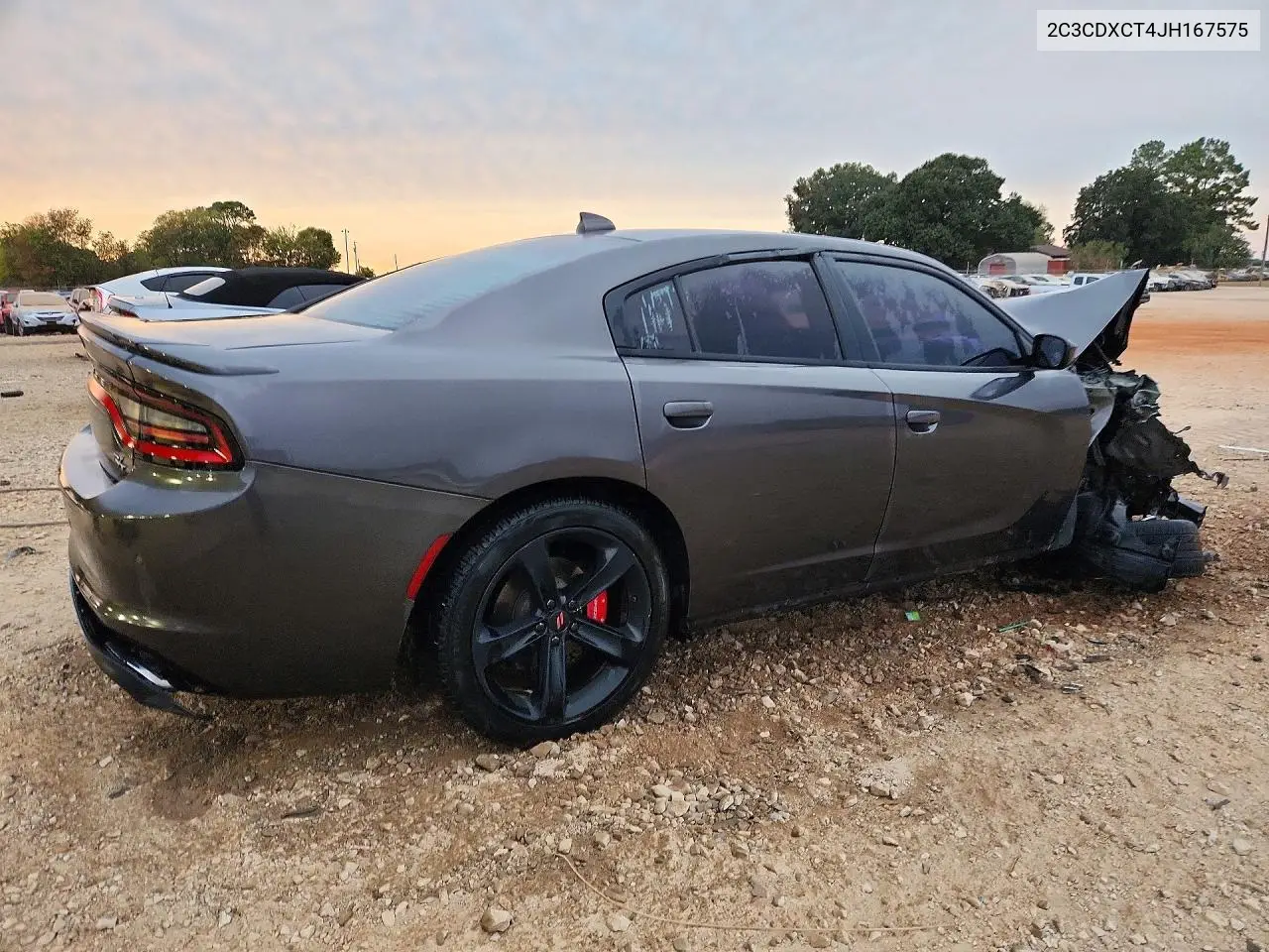 2018 DODGE CHARGER VIN 2C3CDXCT4JH167575 — фото 3