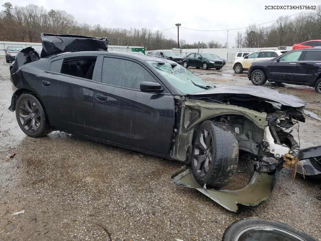 2019 DODGE CHARGER VIN 2C3CDXCT3KH575602 — фото 4