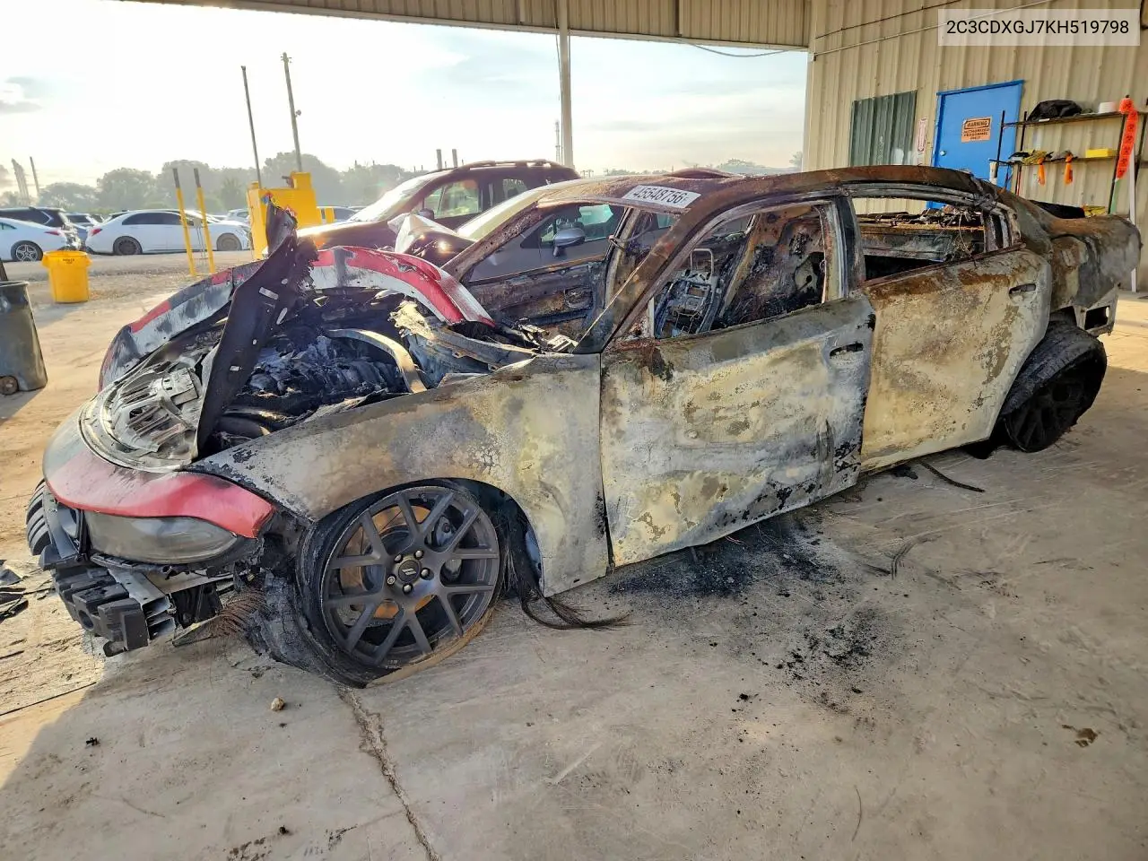 DODGE CHARGER 2019, VIN 2C3CDXGJ7KH519798