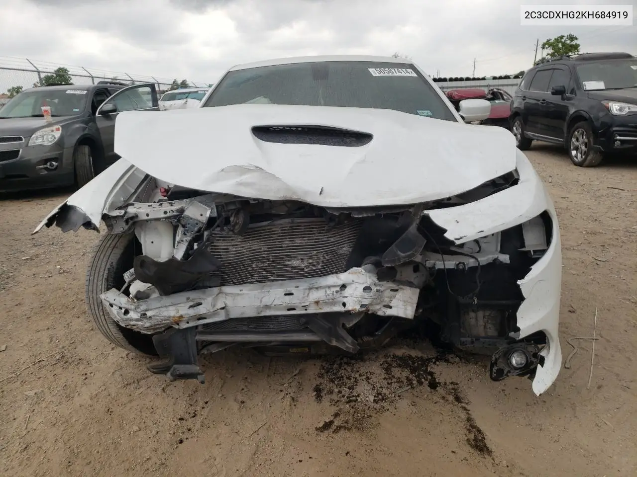 2019 DODGE CHARGER VIN 2C3CDXHG2KH684919 — фото 5