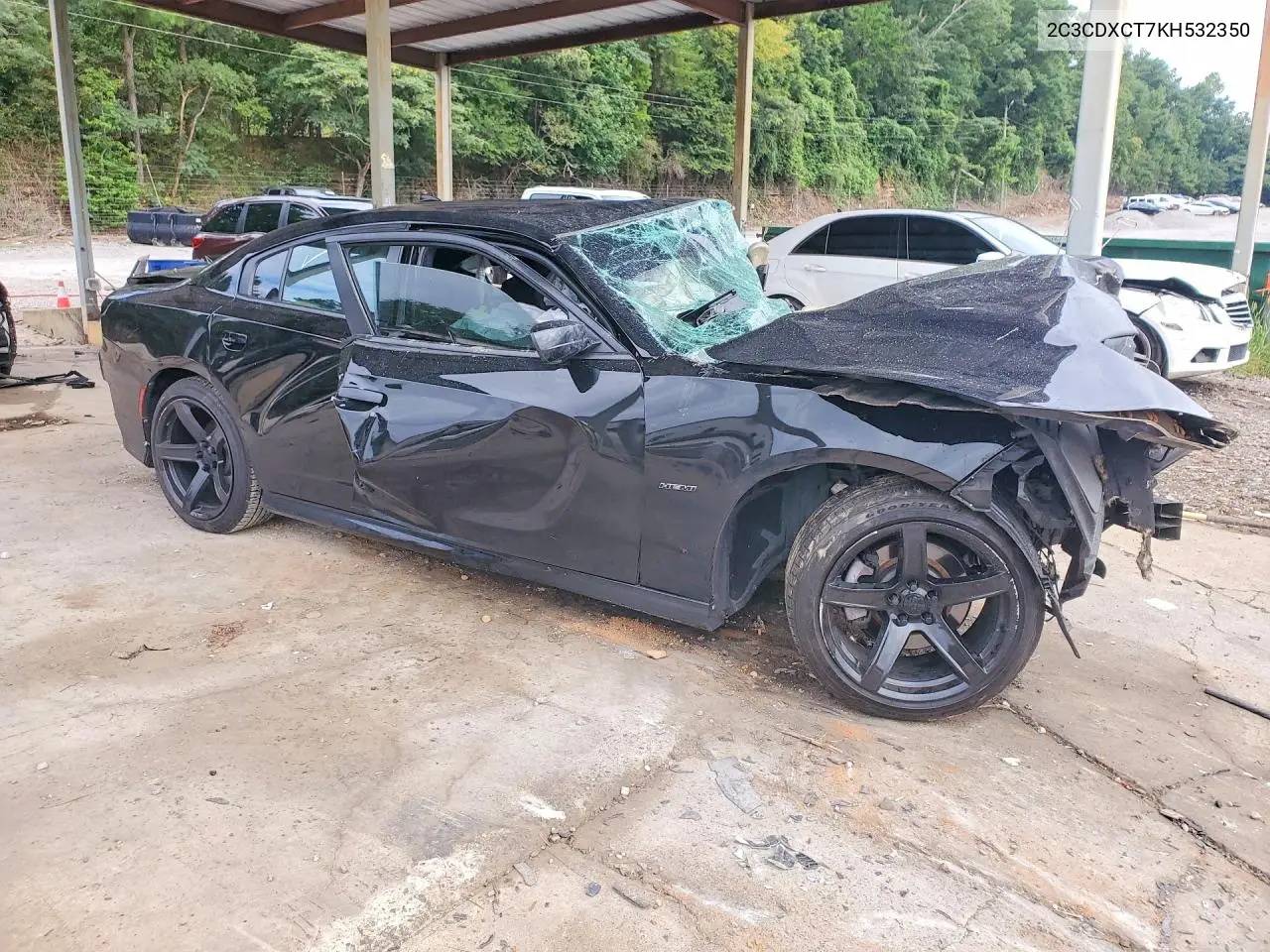2019 DODGE CHARGER VIN 2C3CDXCT7KH532350 — фото 4