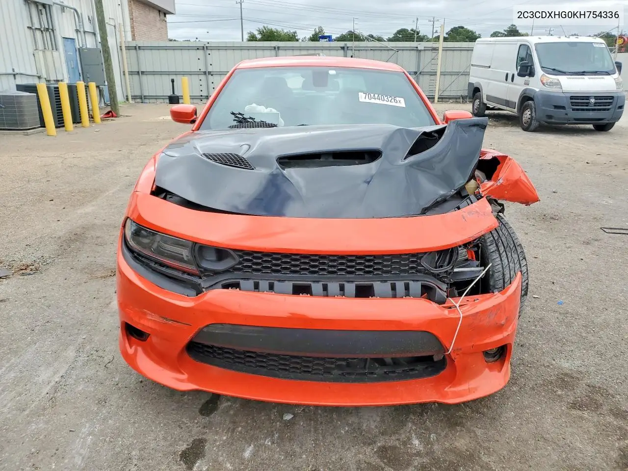 2019 DODGE CHARGER VIN 2C3CDXHG0KH754336 — фото 5