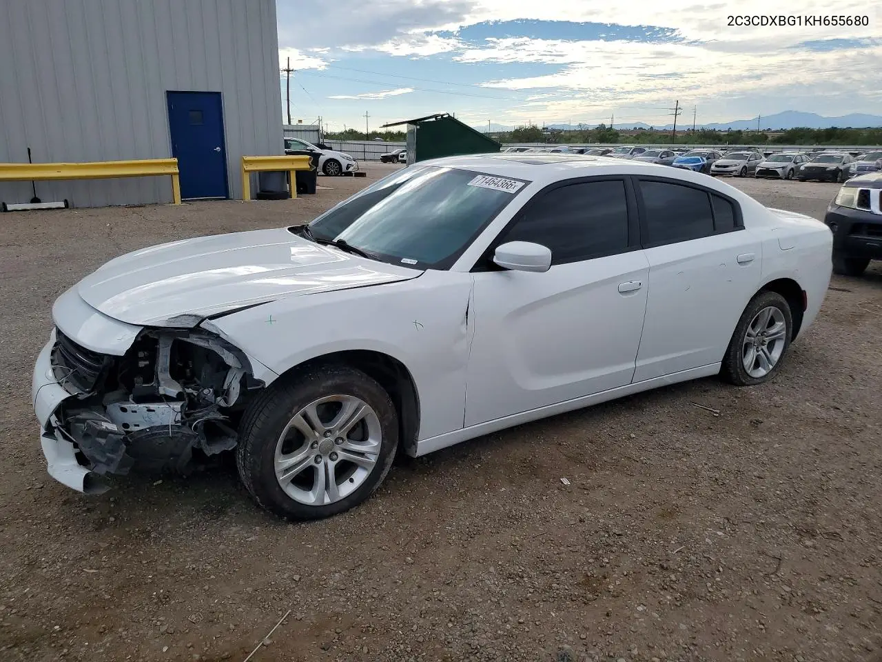DODGE CHARGER 2019, VIN 2C3CDXBG1KH655680