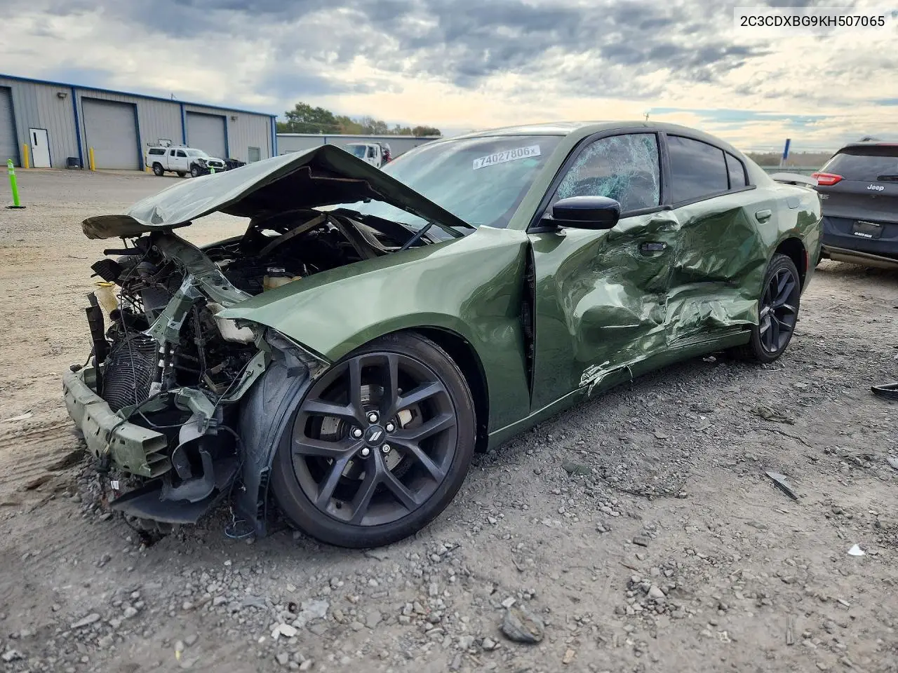 DODGE CHARGER 2019, VIN 2C3CDXBG9KH507065