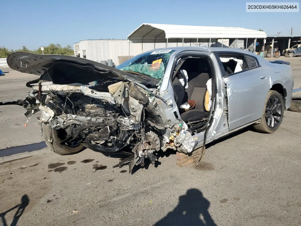 DODGE CHARGER 2019, VIN 2C3CDXHG5KH626464