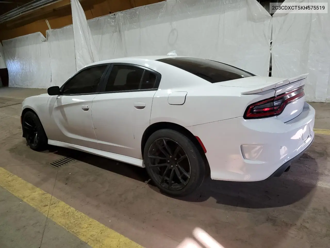 2019 DODGE CHARGER VIN 2C3CDXCT5KH575519 — фото 2