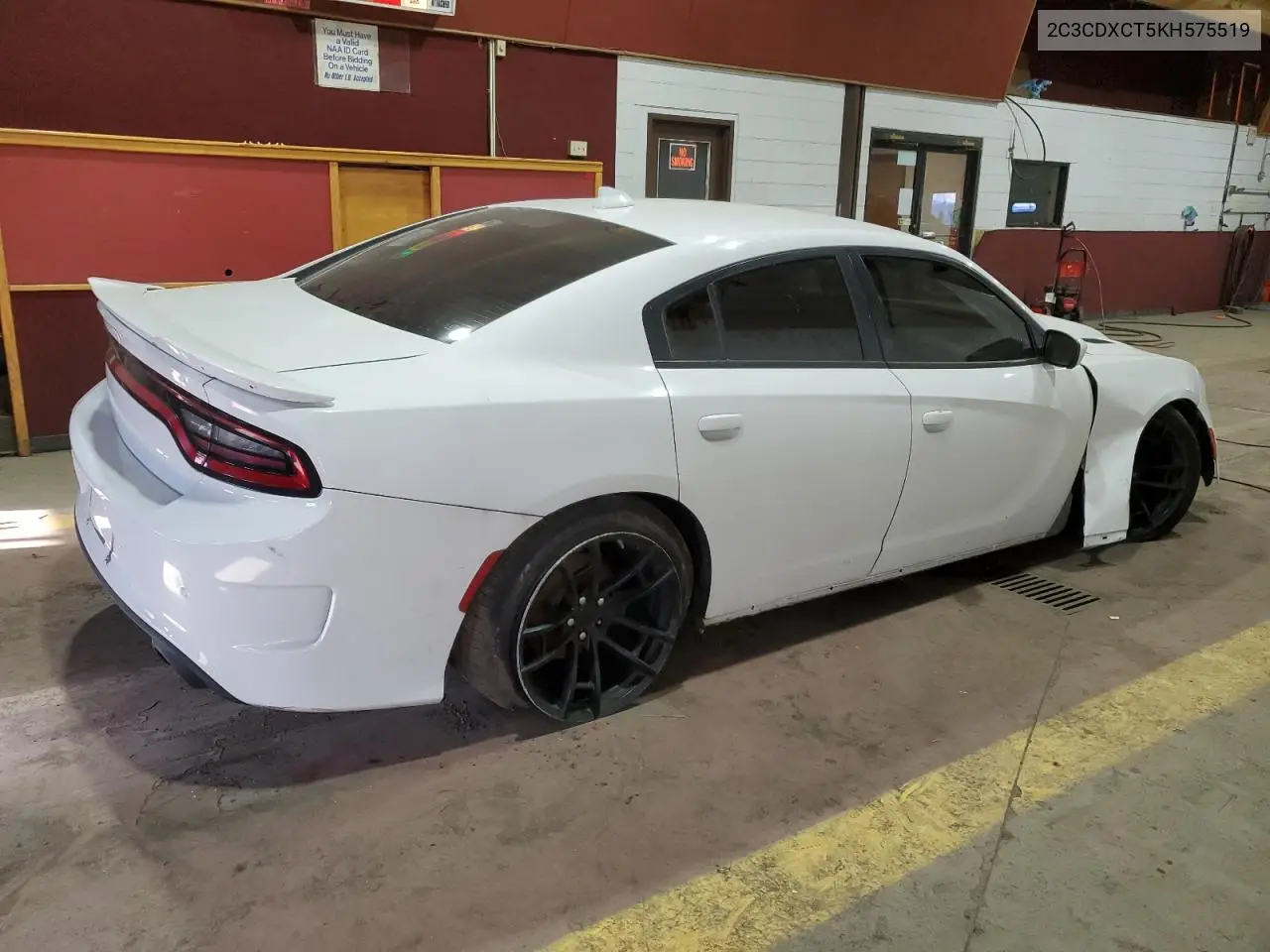 2019 DODGE CHARGER VIN 2C3CDXCT5KH575519 — фото 3