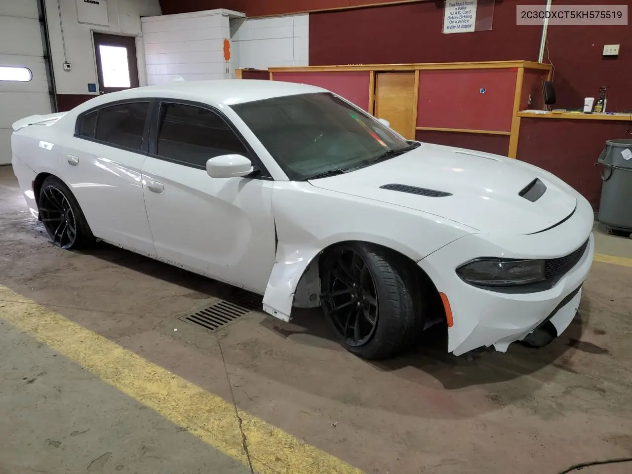 2019 DODGE CHARGER VIN 2C3CDXCT5KH575519 — фото 4