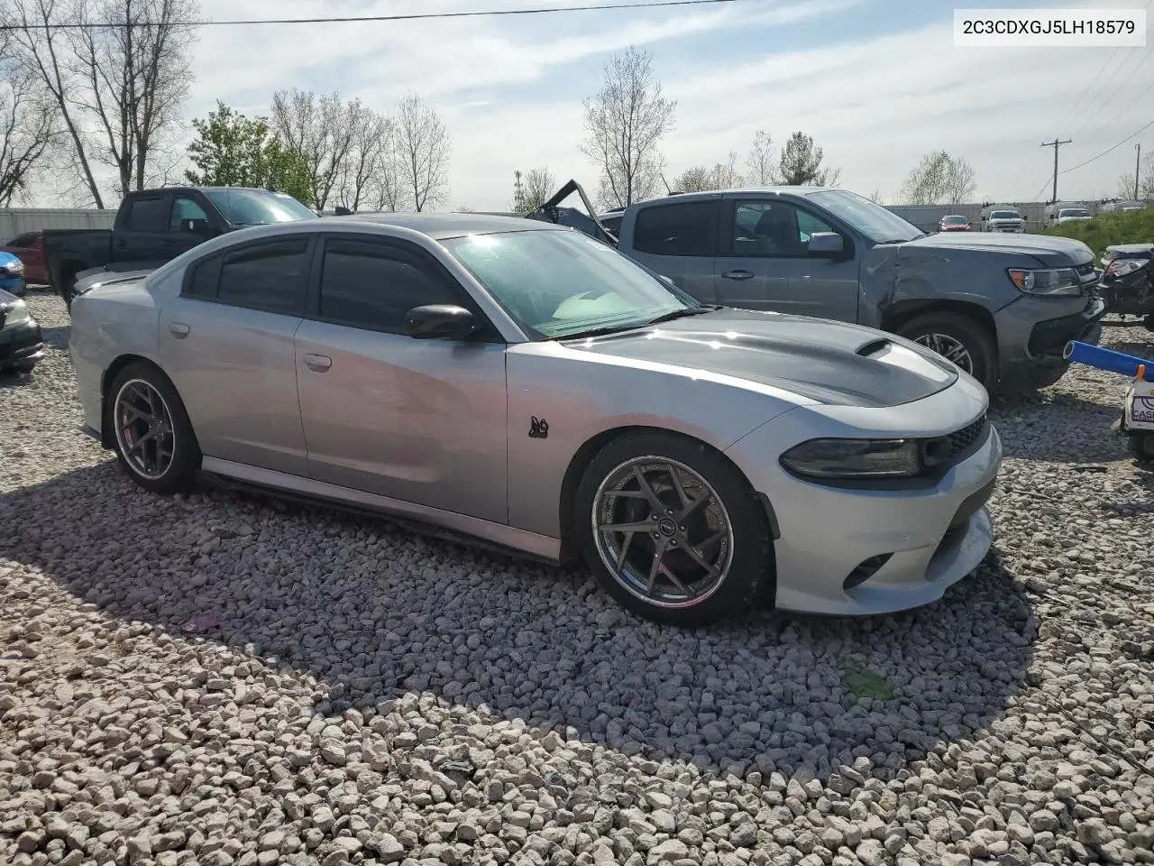 2020 DODGE CHARGER VIN 2C3CDXGJ5LH185790 — фото 4