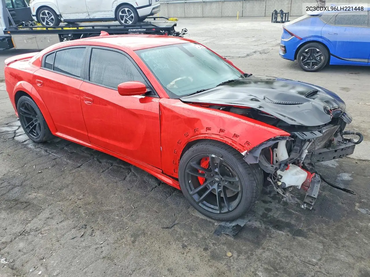 2020 DODGE CHARGER VIN 2C3CDXL96LH221448 — фото 4