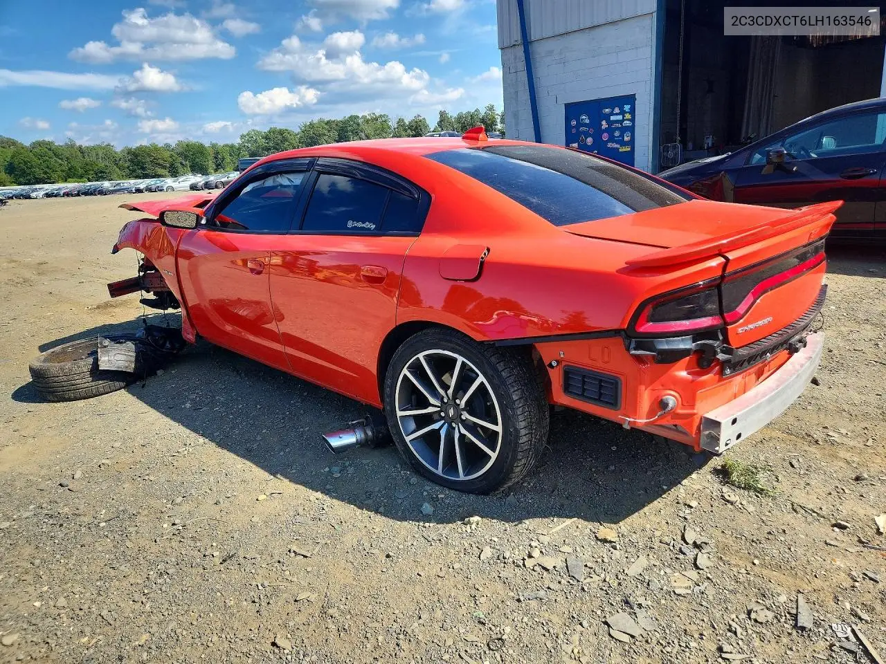 2020 DODGE CHARGER VIN 2C3CDXCT6LH163546 — фото 2
