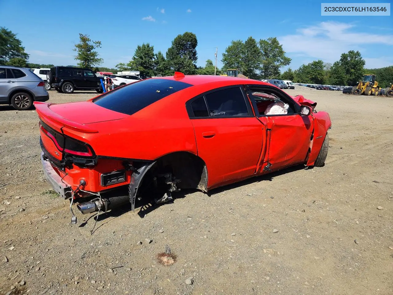 2020 DODGE CHARGER VIN 2C3CDXCT6LH163546 — фото 3
