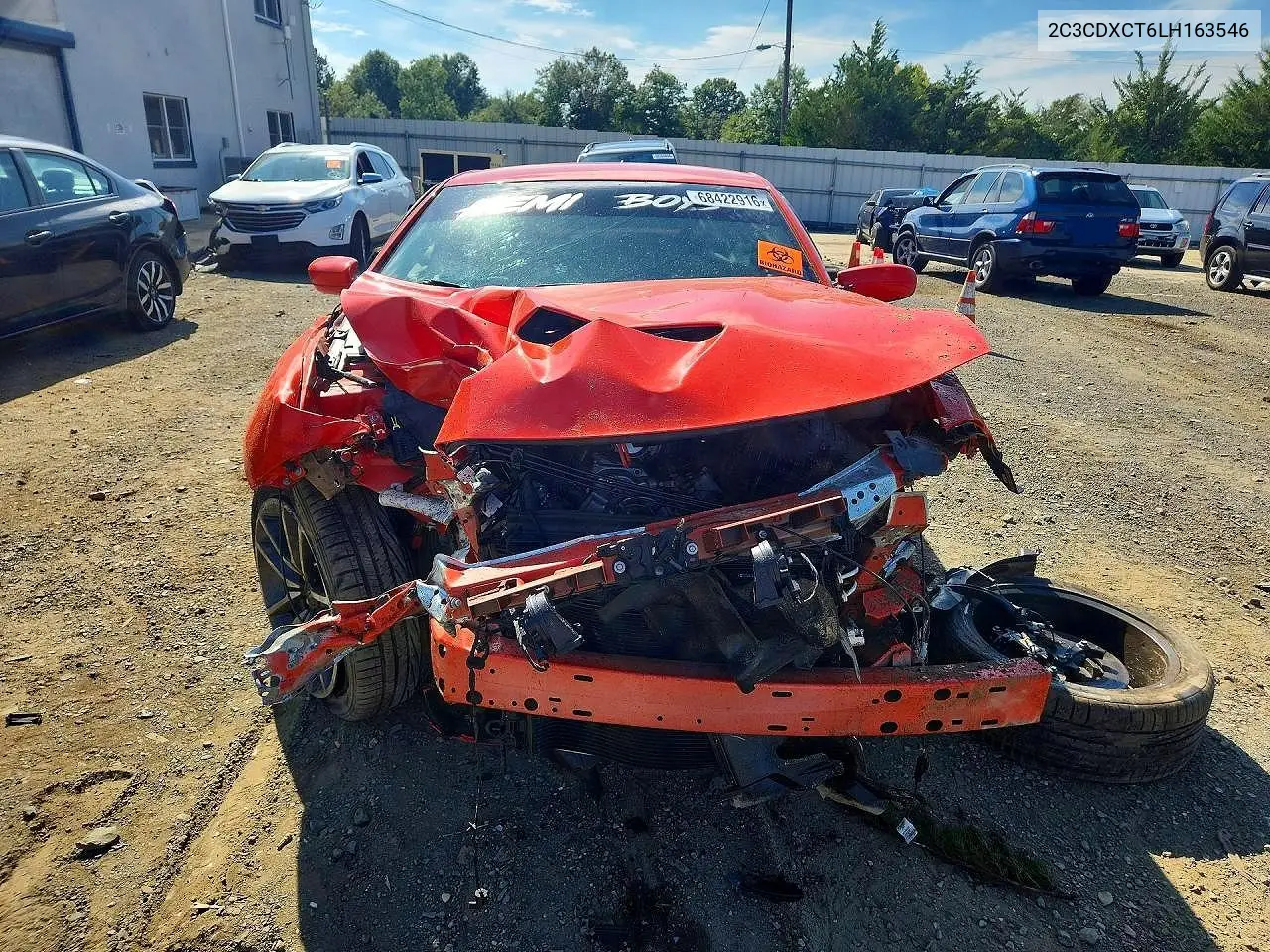 2020 DODGE CHARGER VIN 2C3CDXCT6LH163546 — фото 5