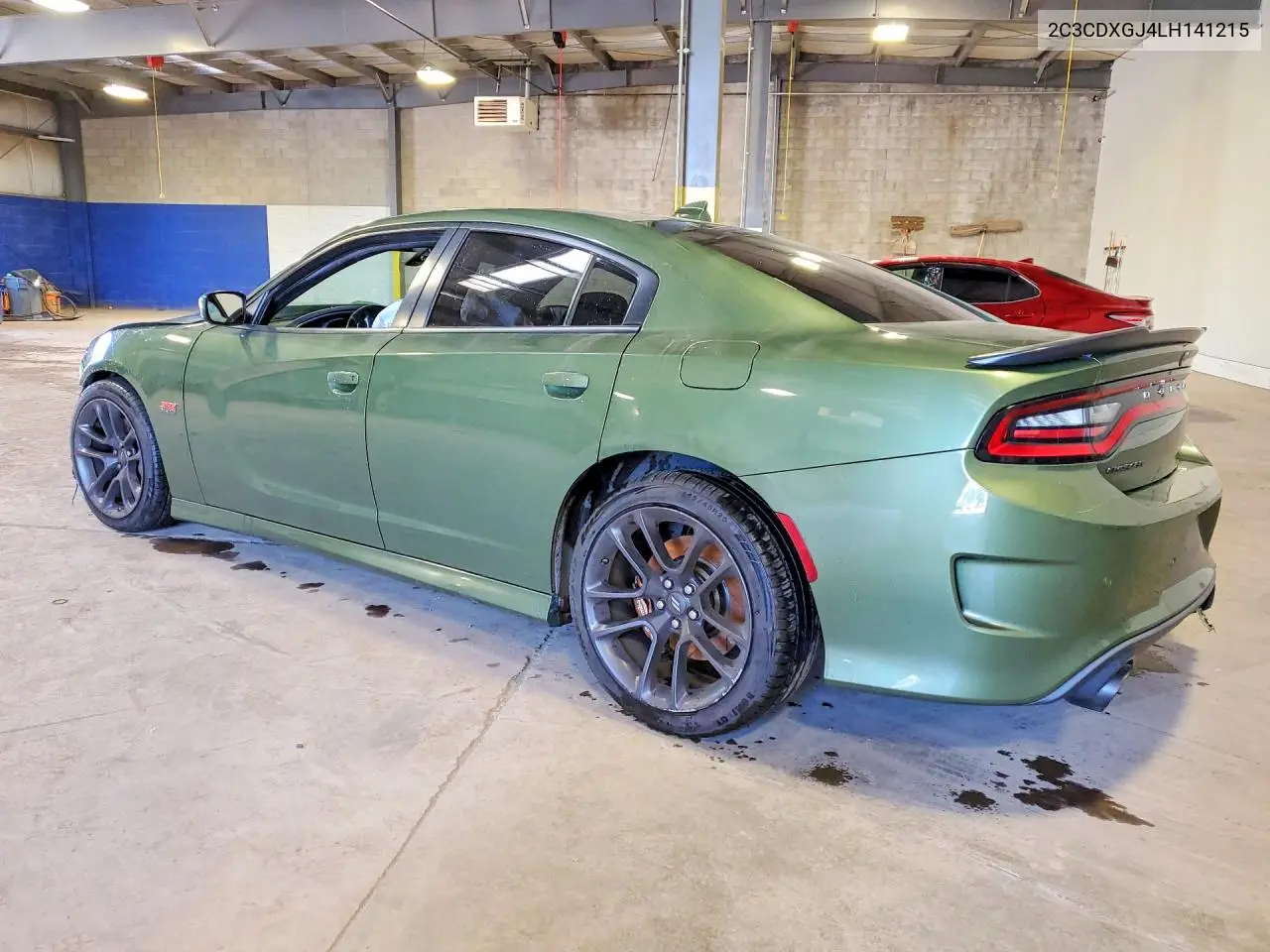 2020 DODGE CHARGER VIN 2C3CDXGJ4LH141215 — фото 2
