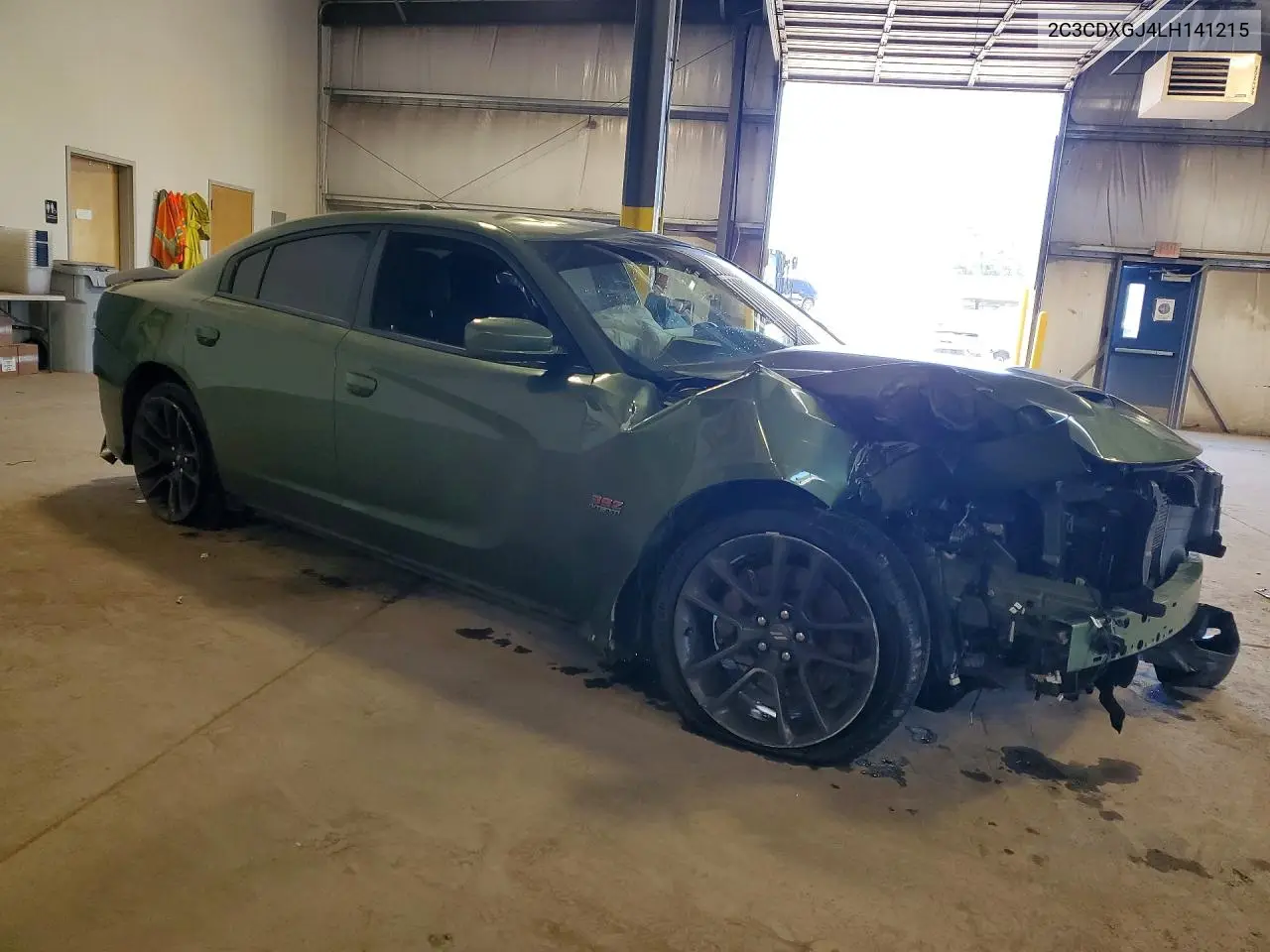 2020 DODGE CHARGER VIN 2C3CDXGJ4LH141215 — фото 4