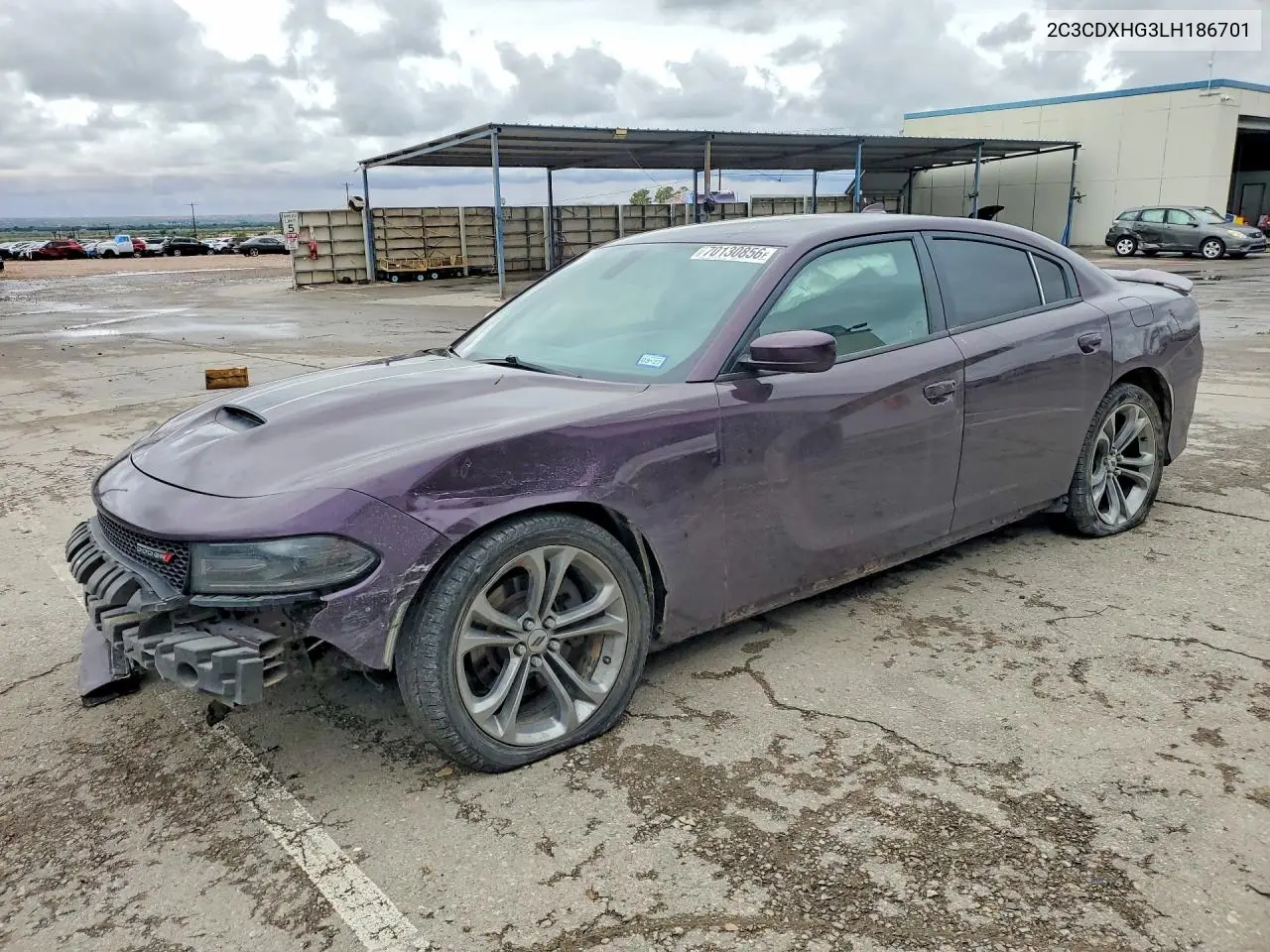DODGE CHARGER 2020, VIN 2C3CDXHG3LH186701
