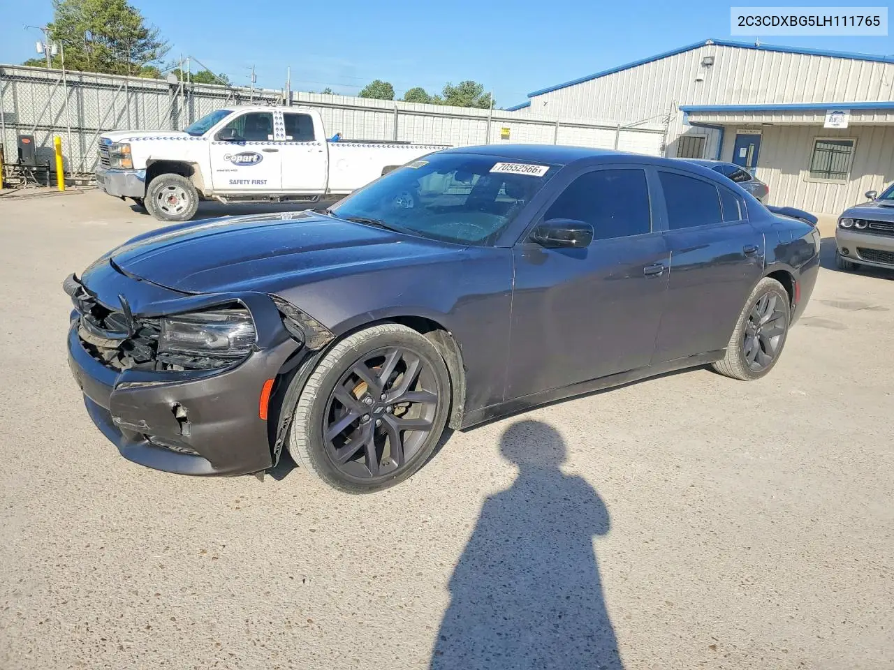 DODGE CHARGER 2020, VIN 2C3CDXBG5LH111765
