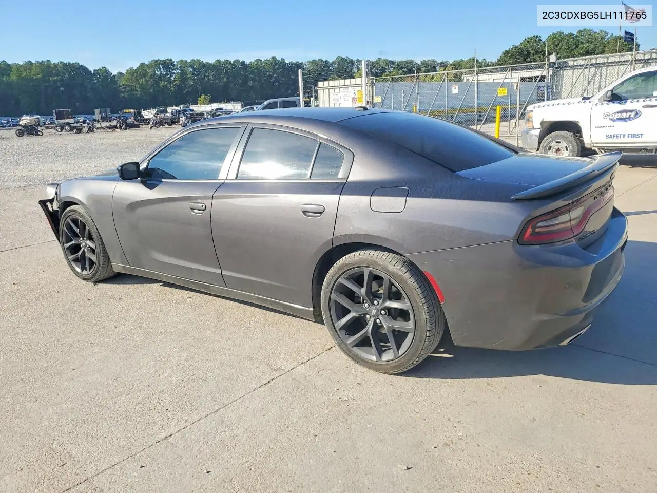 2020 DODGE CHARGER VIN 2C3CDXBG5LH111765 — фото 2