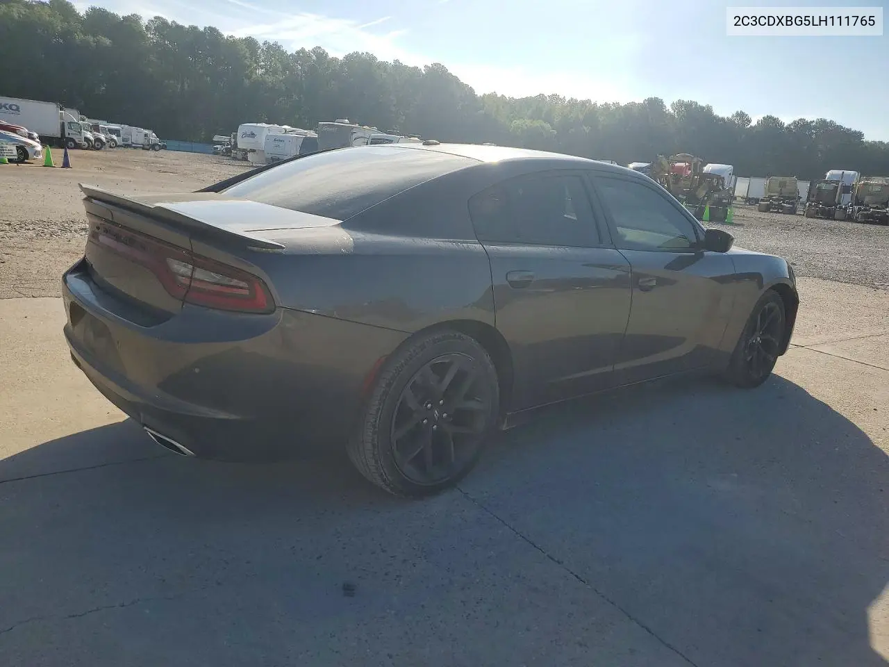 2020 DODGE CHARGER VIN 2C3CDXBG5LH111765 — фото 3