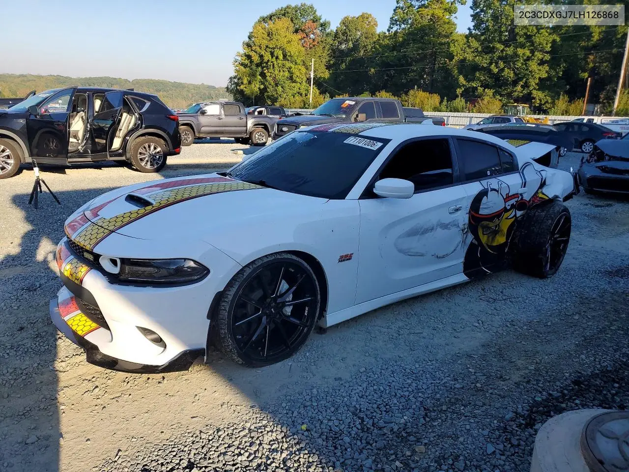 DODGE CHARGER 2020, VIN 2C3CDXGJ7LH126868