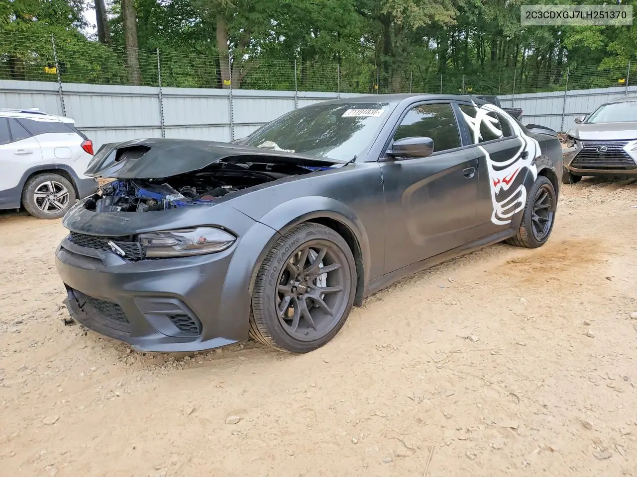 DODGE CHARGER 2020, VIN 2C3CDXGJ7LH251370