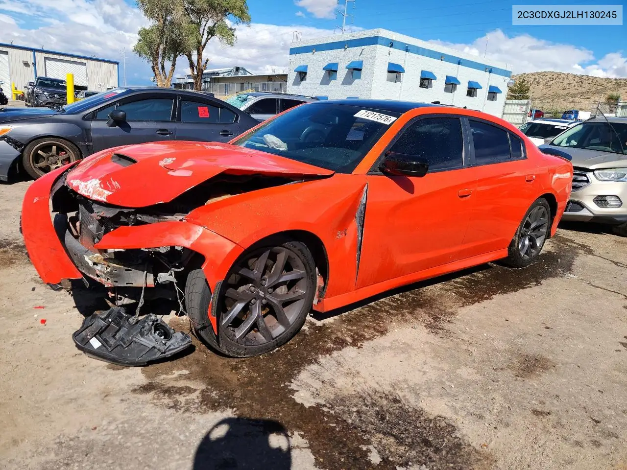 DODGE CHARGER 2020, VIN 2C3CDXGJ2LH130245