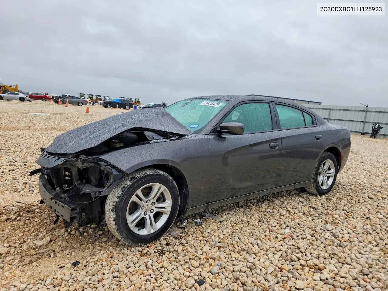 DODGE CHARGER 2020, VIN 2C3CDXBG1LH125923