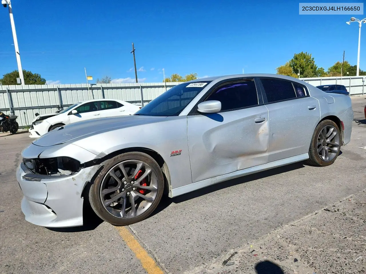 DODGE CHARGER 2020, VIN 2C3CDXGJ4LH166650