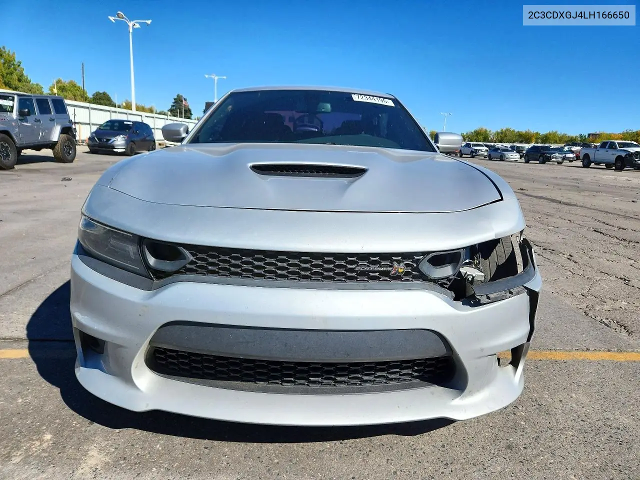 2020 DODGE CHARGER VIN 2C3CDXGJ4LH166650 — фото 5