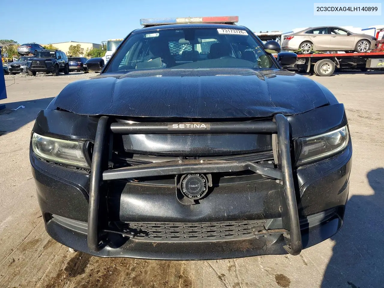 2020 DODGE CHARGER VIN 2C3CDXAG4LH140899 — фото 5