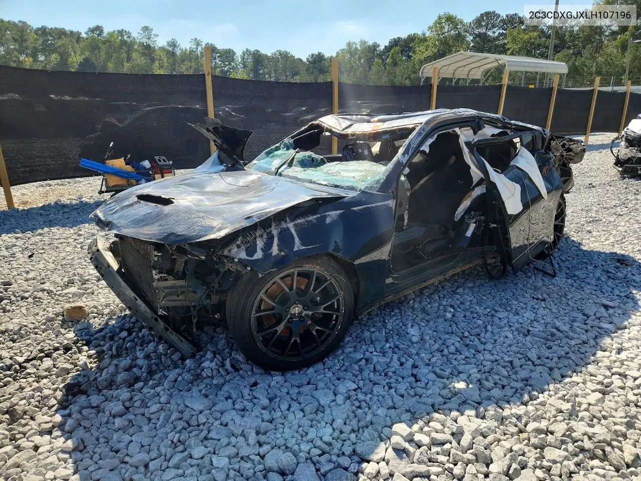 DODGE CHARGER 2020, VIN 2C3CDXGJXLH107196