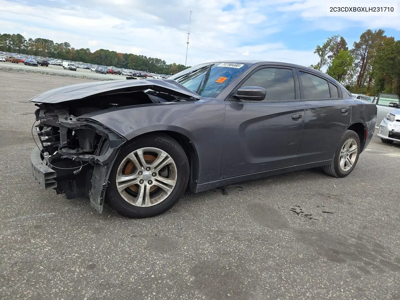 DODGE CHARGER 2020, VIN 2C3CDXBGXLH231710