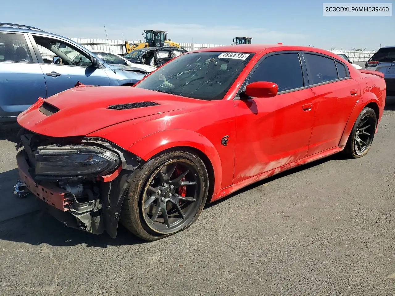 DODGE CHARGER 2021, VIN 2C3CDXL96MH539460