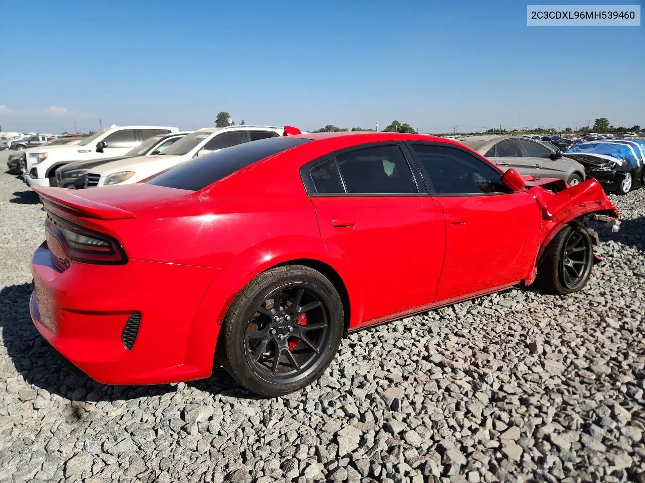 2021 DODGE CHARGER VIN 2C3CDXL96MH539460 — фото 3