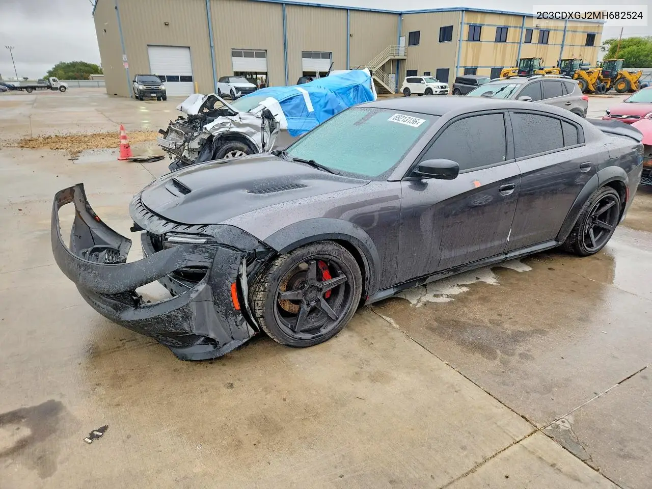 DODGE CHARGER 2021, VIN 2C3CDXGJ2MH682524
