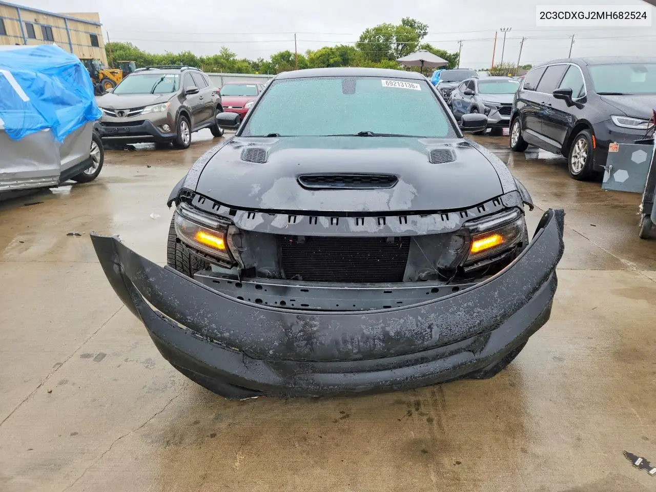 2021 DODGE CHARGER VIN 2C3CDXGJ2MH682524 — фото 5