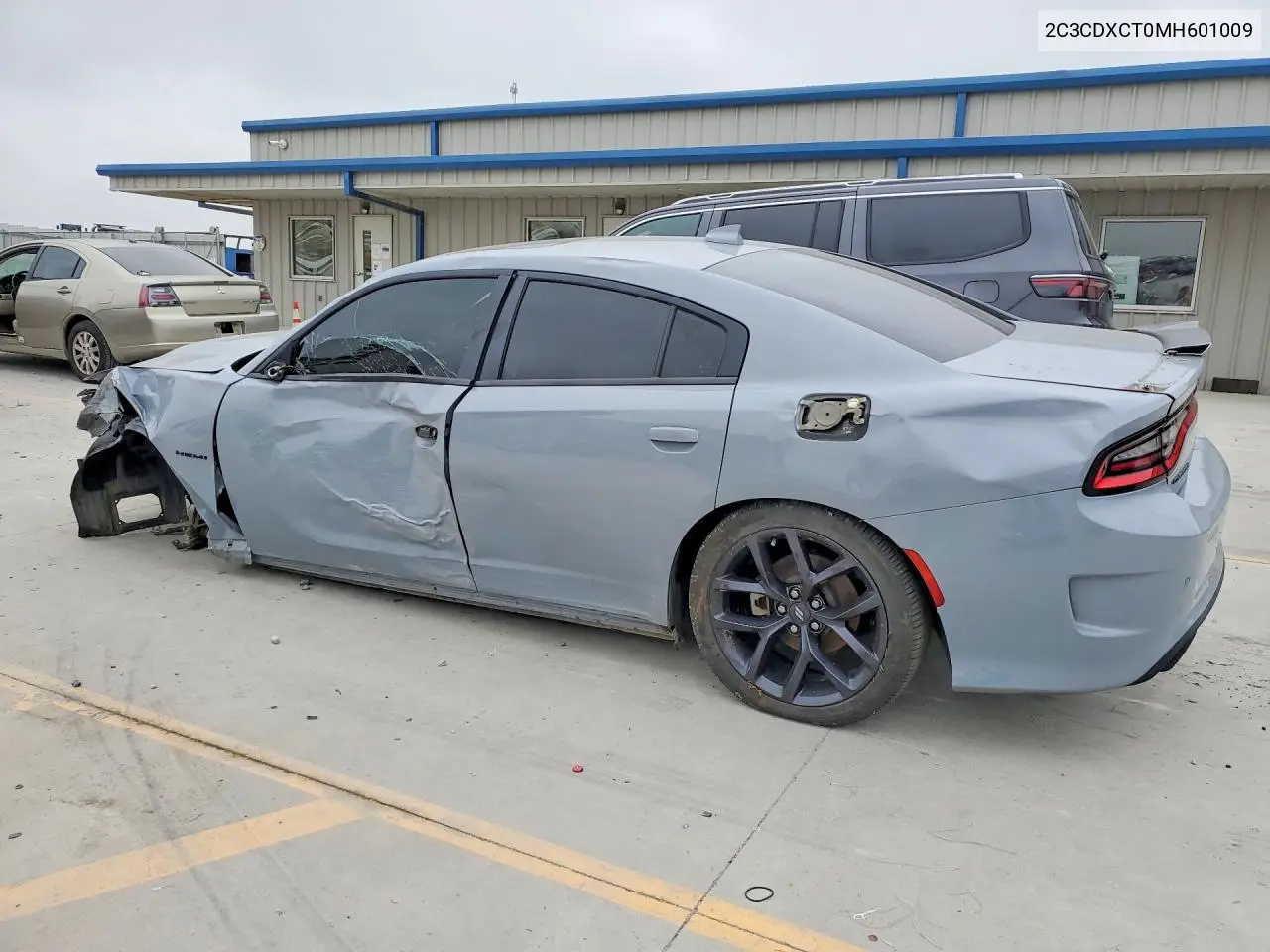 2021 DODGE CHARGER VIN 2C3CDXCT0MH601009 — фото 2